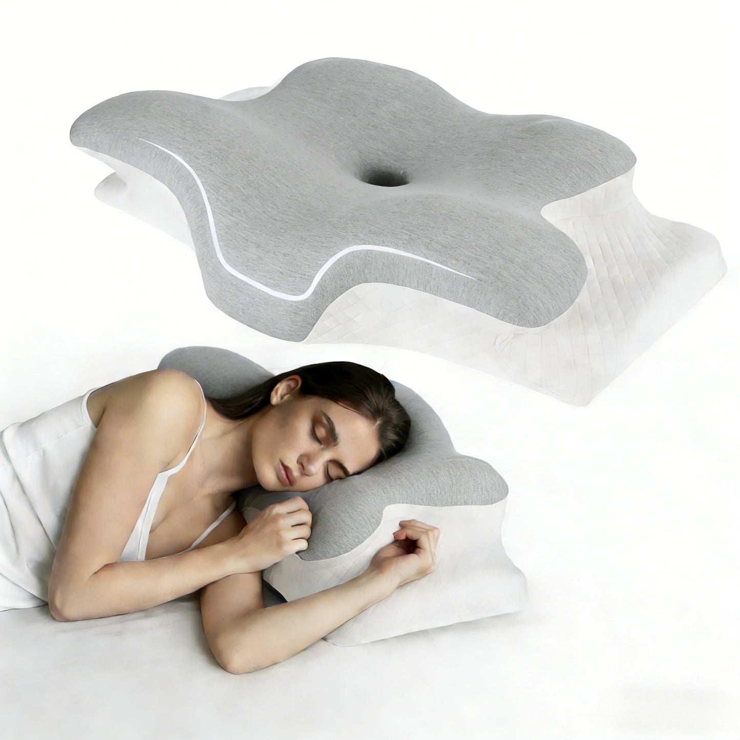 Memory Foam Cervical Pillow for Neck Pain