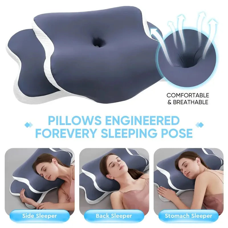 Memory Foam Cervical Pillow for Neck Pain